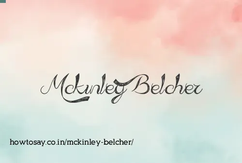 Mckinley Belcher