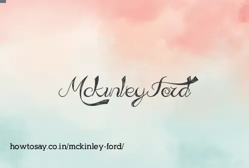 Mckinley Ford