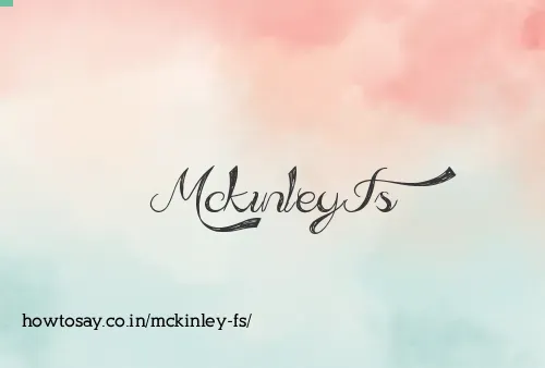 Mckinley Fs