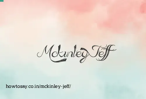 Mckinley Jeff