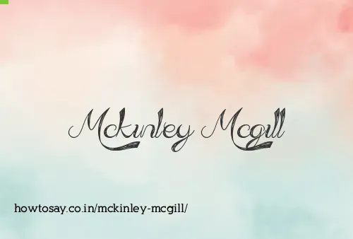 Mckinley Mcgill