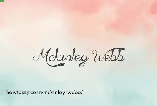 Mckinley Webb