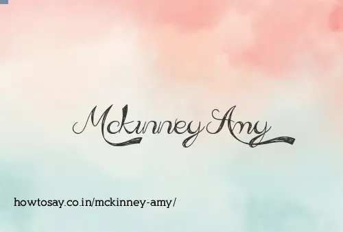 Mckinney Amy
