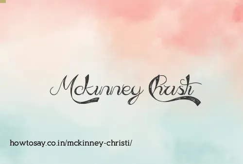 Mckinney Christi
