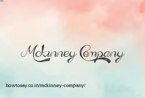 Mckinney Company