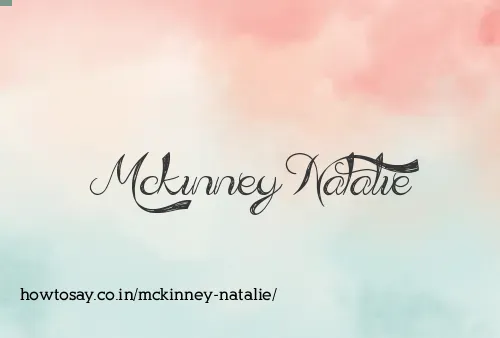 Mckinney Natalie