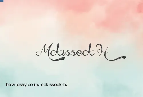 Mckissock H