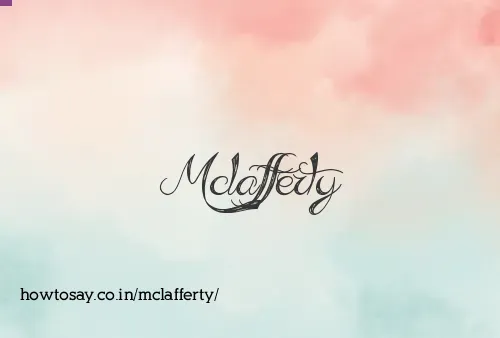 Mclafferty