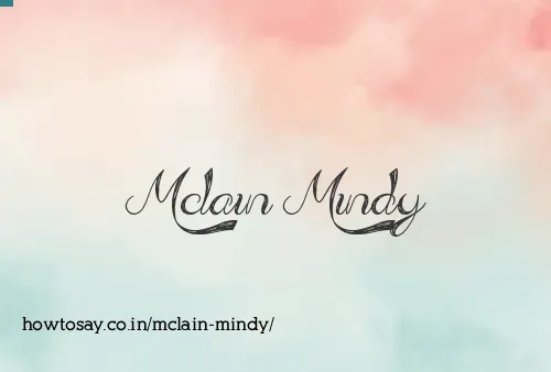 Mclain Mindy