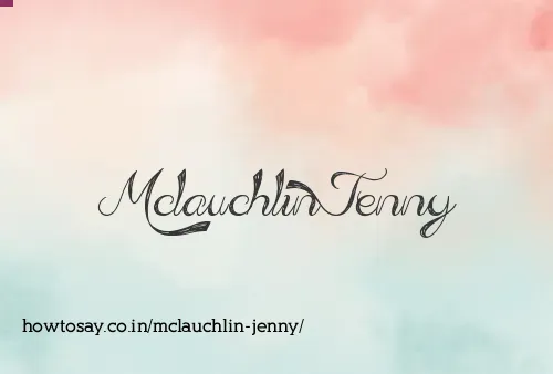 Mclauchlin Jenny