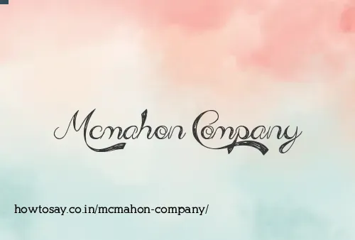 Mcmahon Company