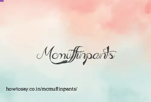 Mcmuffinpants