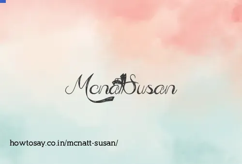 Mcnatt Susan