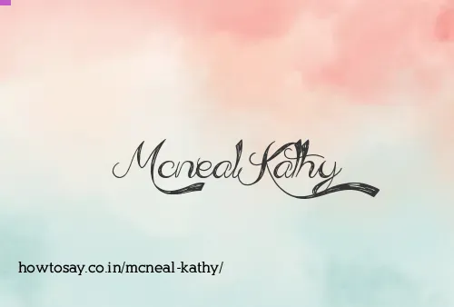 Mcneal Kathy