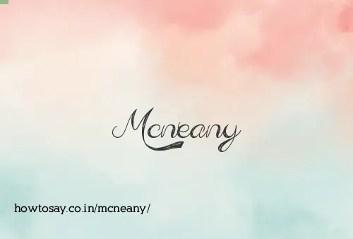 Mcneany