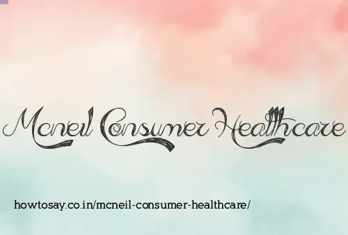 Mcneil Consumer Healthcare