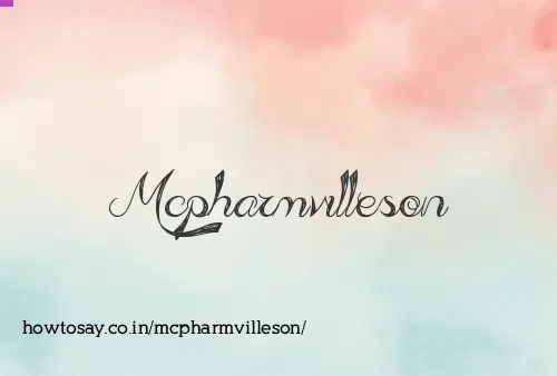 Mcpharmvilleson