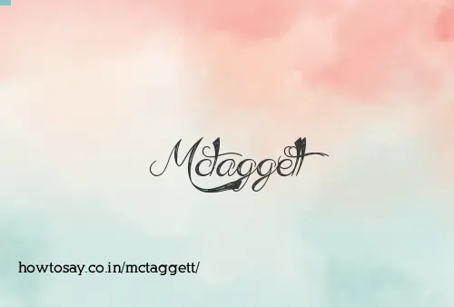 Mctaggett