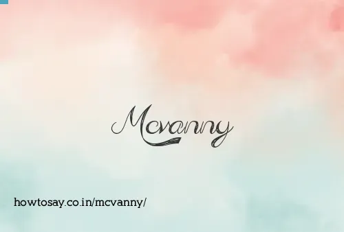 Mcvanny
