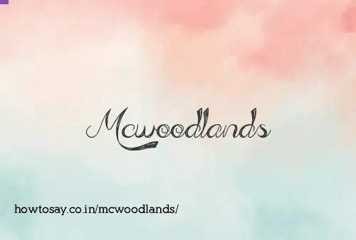 Mcwoodlands