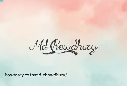 Md Chowdhury