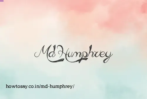Md Humphrey