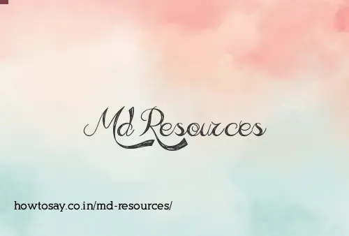 Md Resources