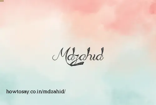 Mdzahid