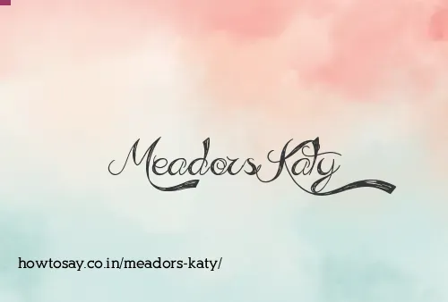 Meadors Katy