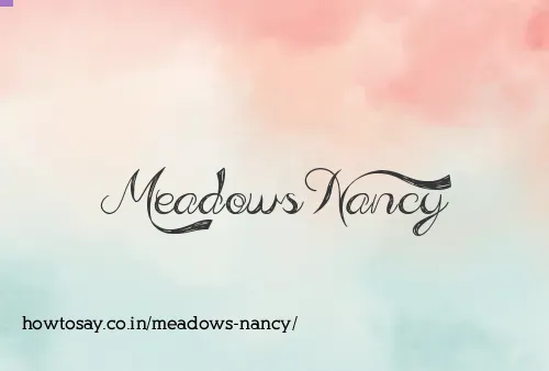 Meadows Nancy
