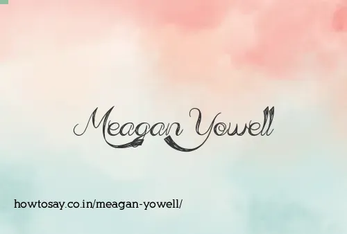 Meagan Yowell