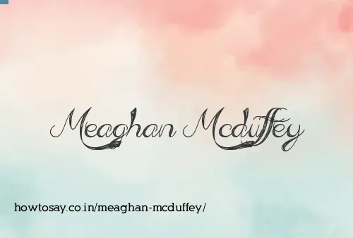 Meaghan Mcduffey