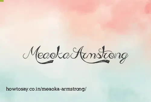 Meaoka Armstrong