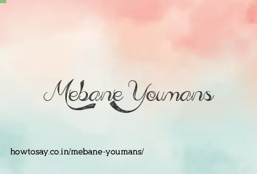 Mebane Youmans