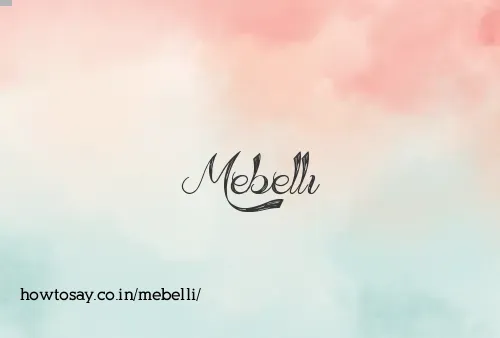 Mebelli