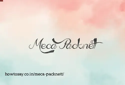 Meca Packnett