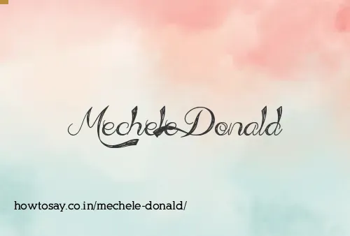 Mechele Donald