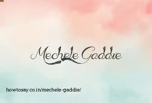 Mechele Gaddie