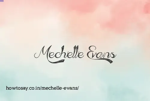 Mechelle Evans