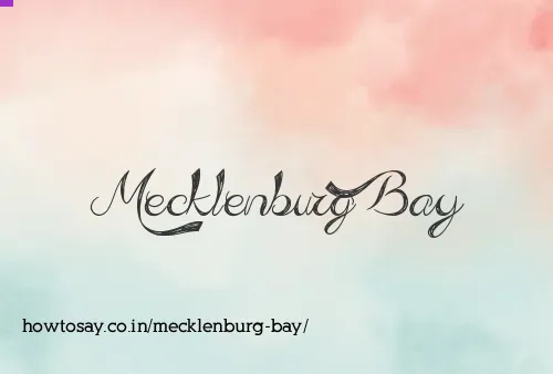 Mecklenburg Bay