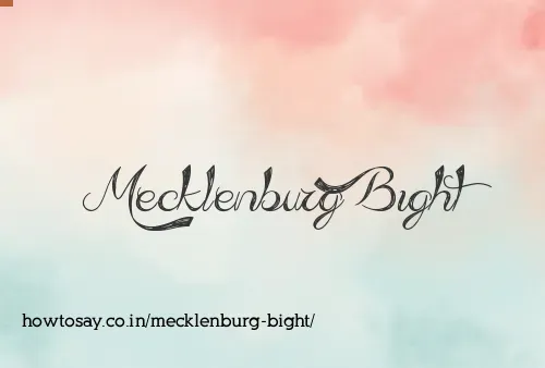 Mecklenburg Bight