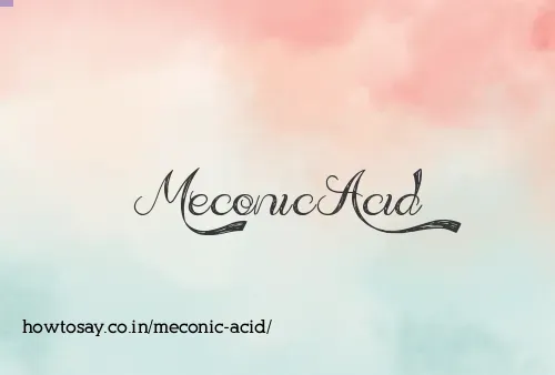 Meconic Acid