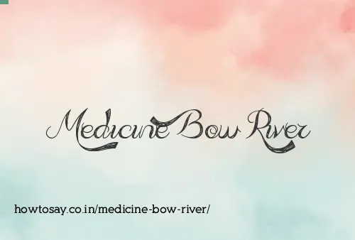 Medicine Bow River