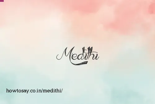 Medithi