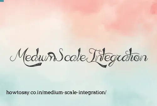 Medium Scale Integration