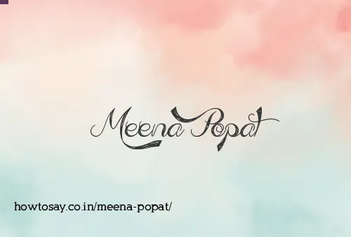 Meena Popat