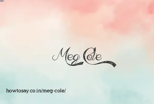 Meg Cole