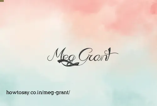Meg Grant