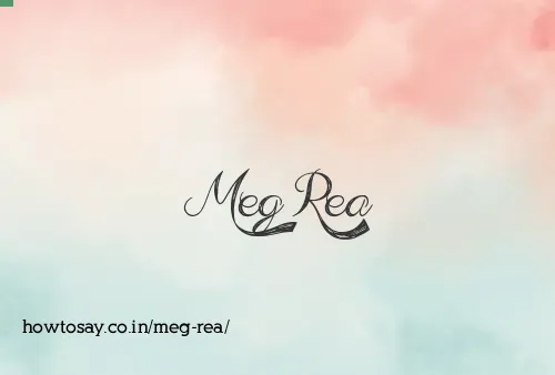 Meg Rea