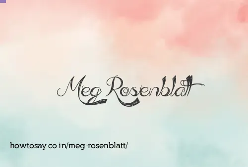Meg Rosenblatt